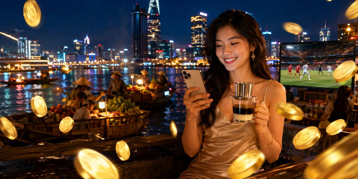 Người hâm mộ bóng đá theo dõi kèo cược tại quán cà phê TP.HCM