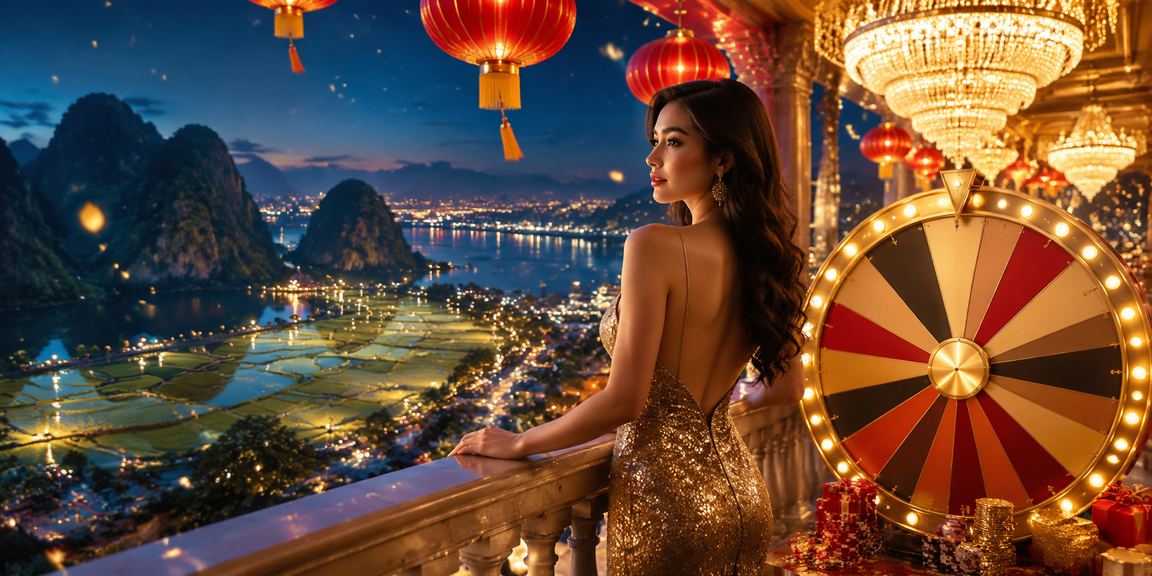 Người chơi tham gia chương trình rút thăm may mắn tại Ninh Bình